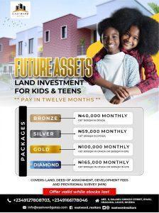 Read more about the article LAND INVESTMENTS FOR KIDS AND T